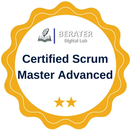Certified Scrum Mastrer Advanced